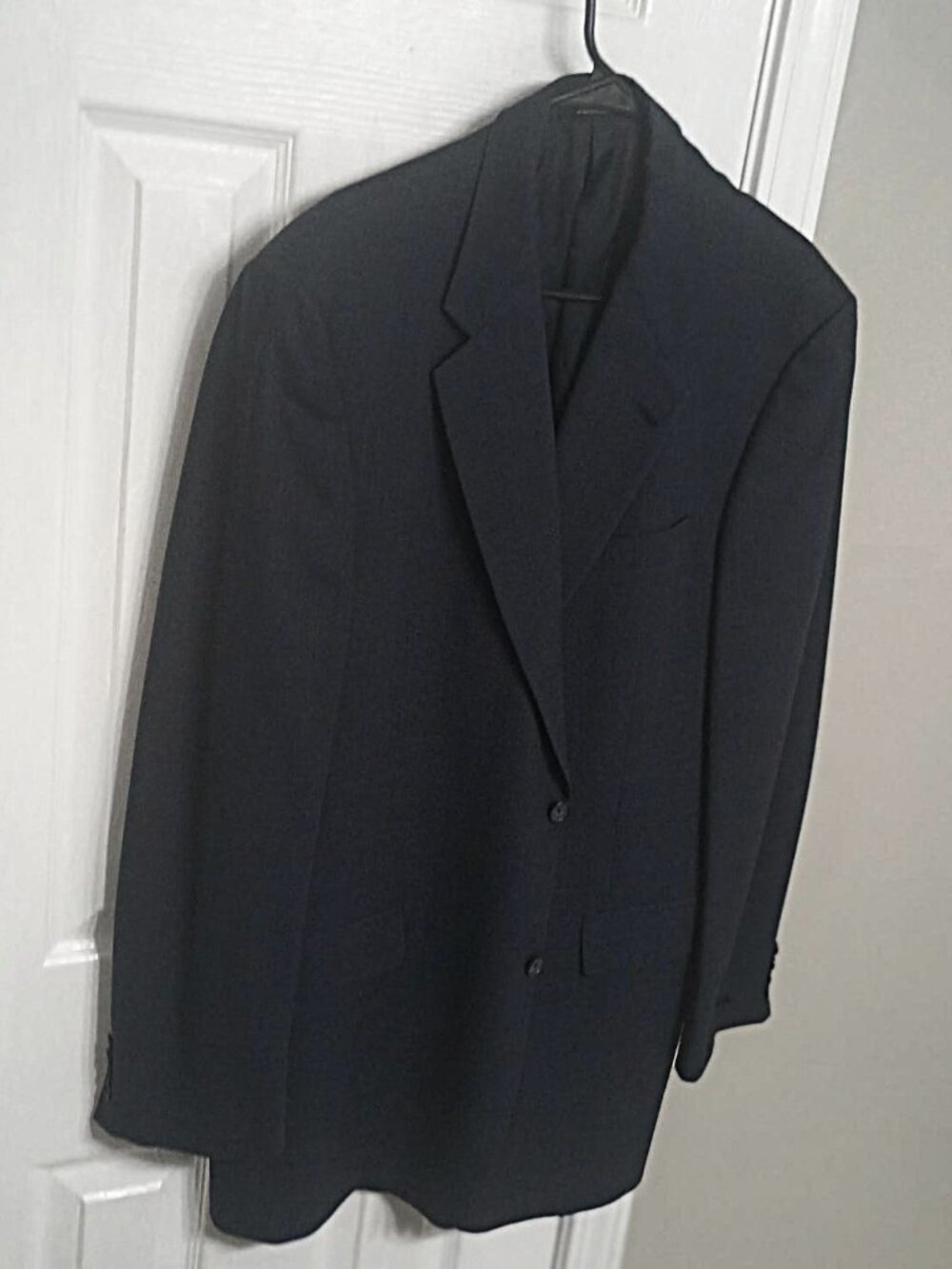 Hartg Schaffner & Marx Men Blue Blazer Only 44L